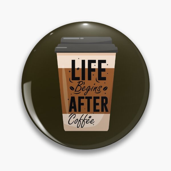 Item preview, life begins after coffee classic t-shirt  designed and sold by Artezia.