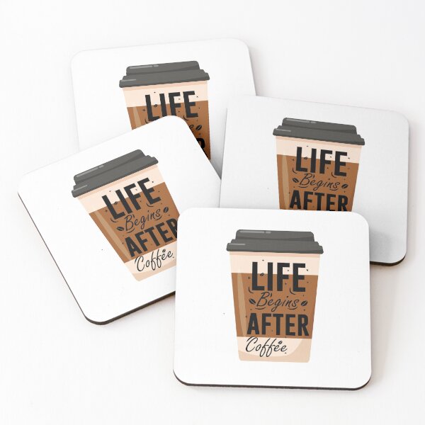 Item preview, life begins after coffee classic t-shirt  designed and sold by Artezia.