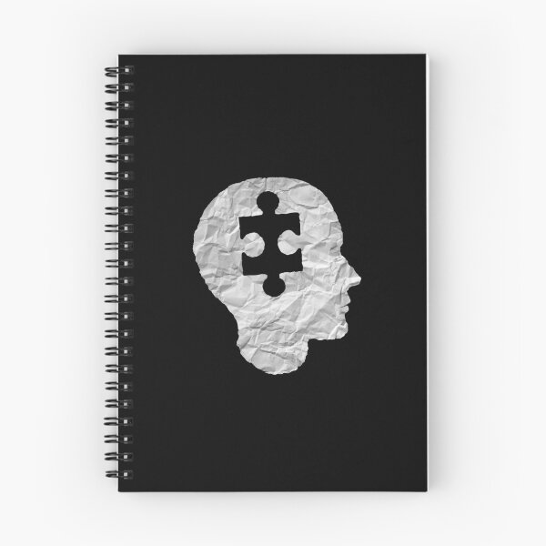 Item preview, Crumbled Paper Puzzle brain - Psychology Design designed and sold by Psychologist's Inventory.