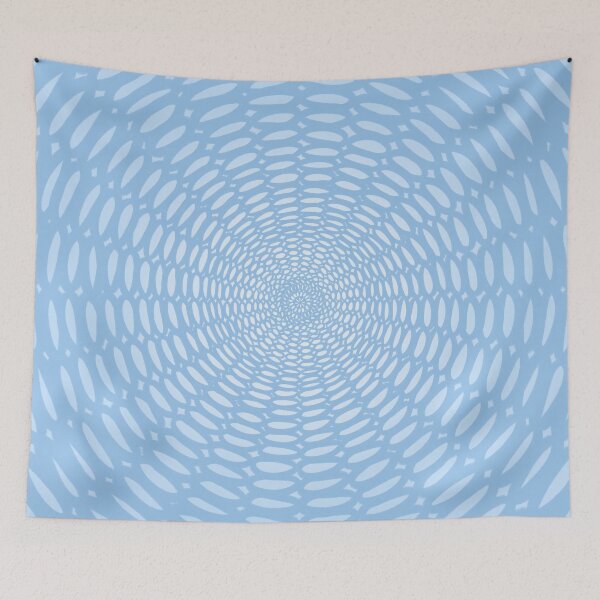 Item preview, Blue and White Modern Mandala Design Pattern designed and sold by AEJdesign.