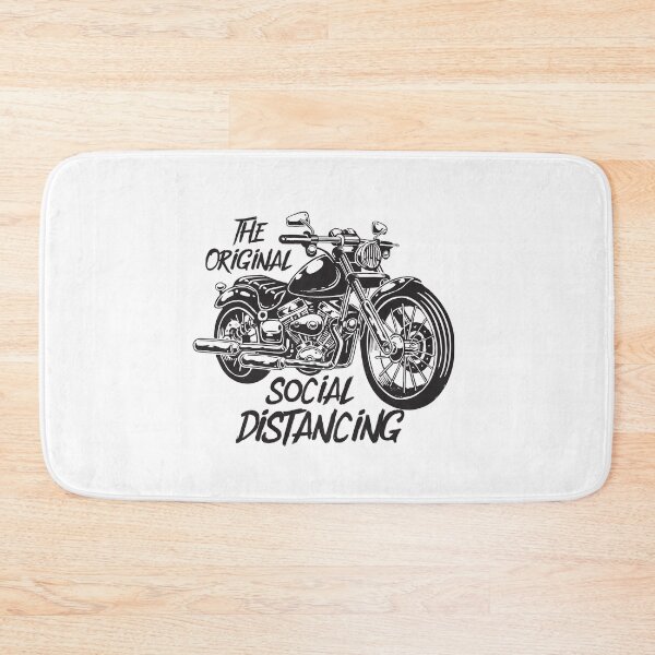 Item preview, Funny Motorcycle Original  Distancing T-Shirt designed and sold by TheFlipRepublic.