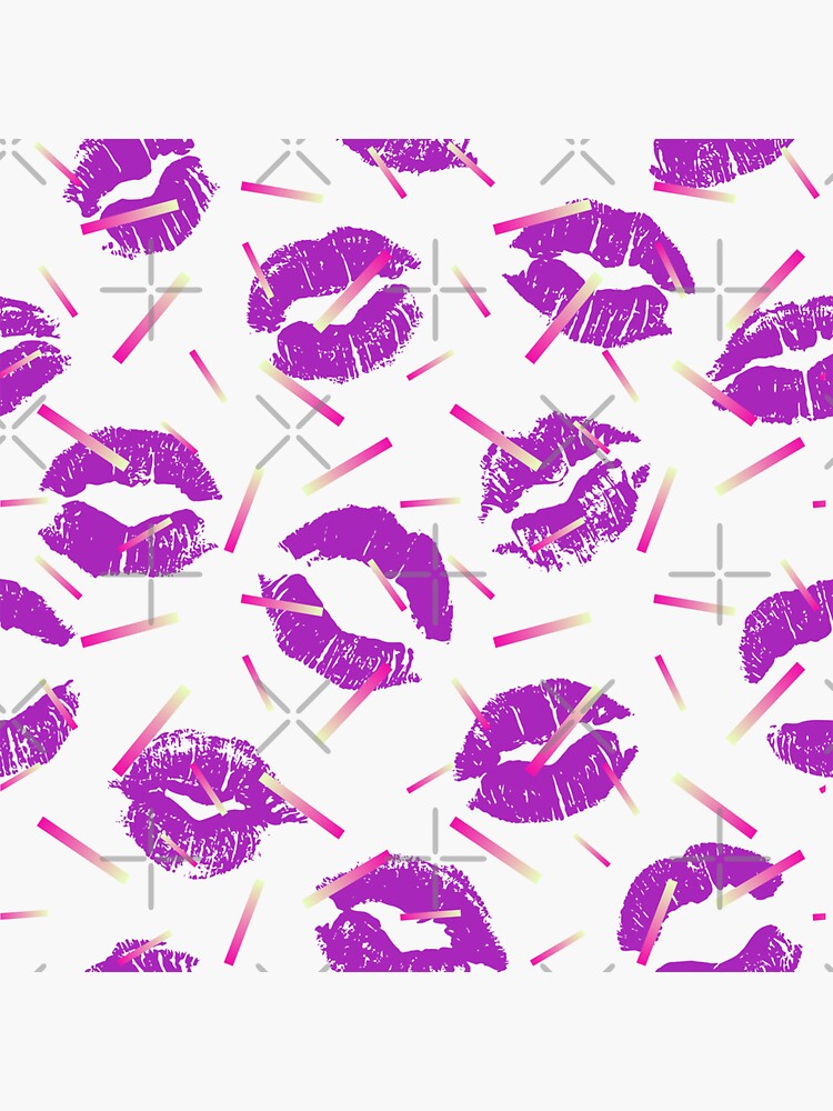 "Confetti Kisses" Sticker for Sale by Kawaii85 Redbubble