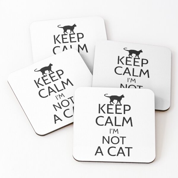 Item preview, I'm Not A Cat designed and sold by curledup-cat.