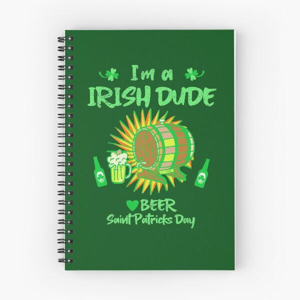 Artikelvorschau, witziger Spruch Ich bin ein Irischer Dude und Liebe Bier! Saint Pattys Day entworfen und verkauft von vibeno1.