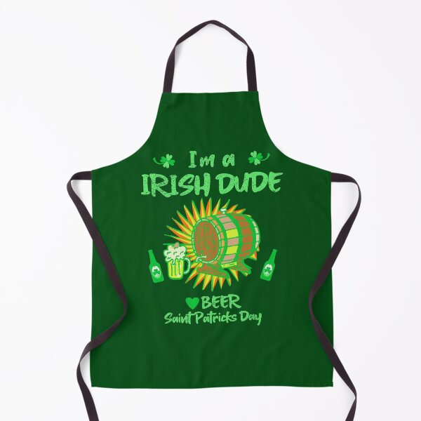 Item preview, funny saying I'm an Irish dude and love beer! Saint Patty's Day designed and sold by vibeno1.
