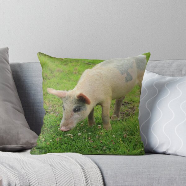 Item preview, Pig in Wildflowers designed and sold by rhamm.