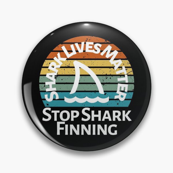 Item preview, Shark Lives Matter Stop Shark Finning designed and sold by StudioAquaLumos.
