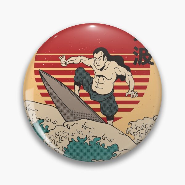 Item preview, Samurai Surfer designed and sold by SLAG-Creative.