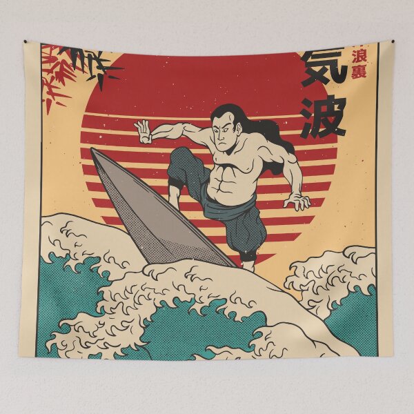 Item preview, Samurai Surfer designed and sold by SLAG-Creative.