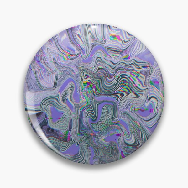 Item preview, Glitch marble pattern neon purple designed and sold by ANAKOTO.