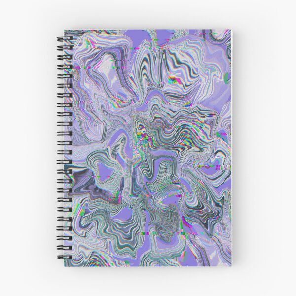 Item preview, Glitch marble pattern neon purple designed and sold by ANAKOTO.
