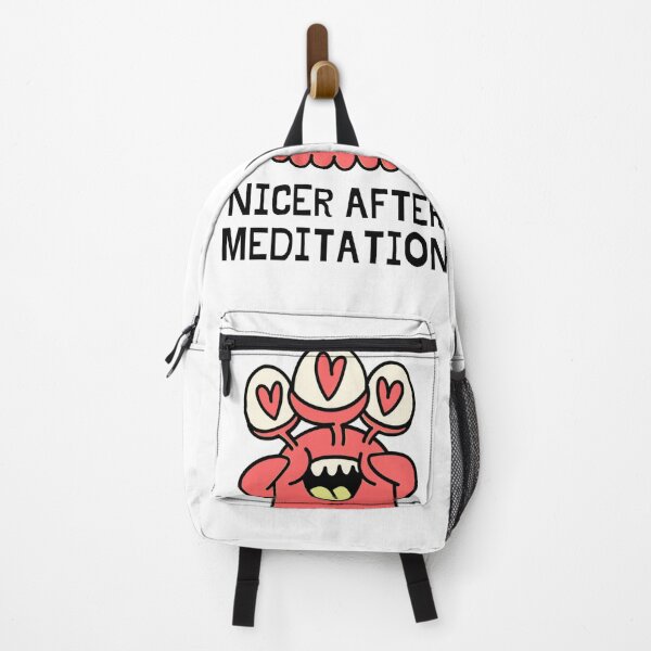 Item preview, Funny Meditation Monster (White) designed and sold by iamwowie.