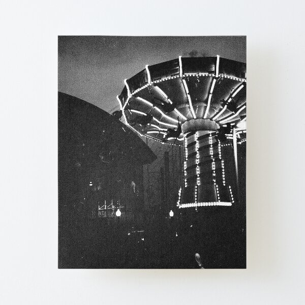 Navy Pier Film Photograph Canvas Mounted Print