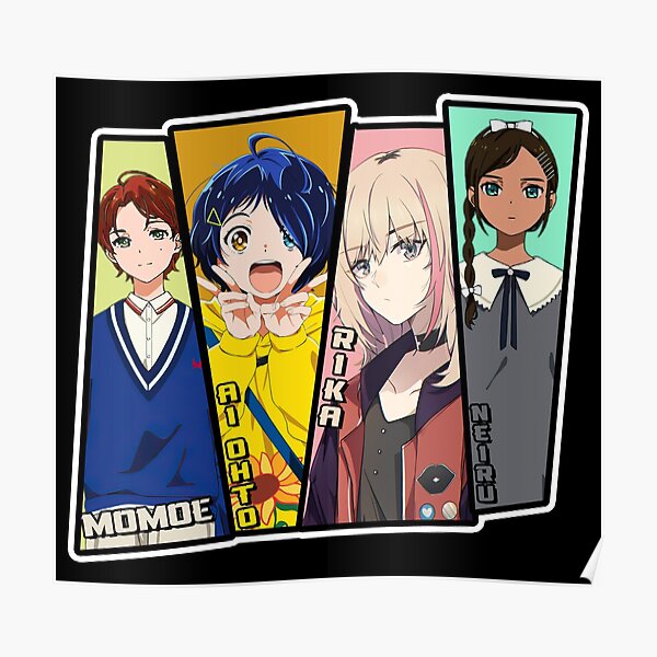 Wonder Egg Priority Characters Poster
