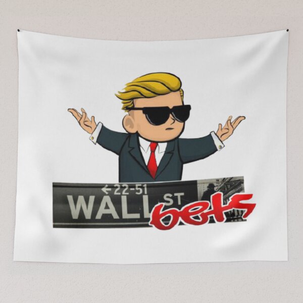 Item preview, Wall Street Bets designed and sold by Tarun Bisht.