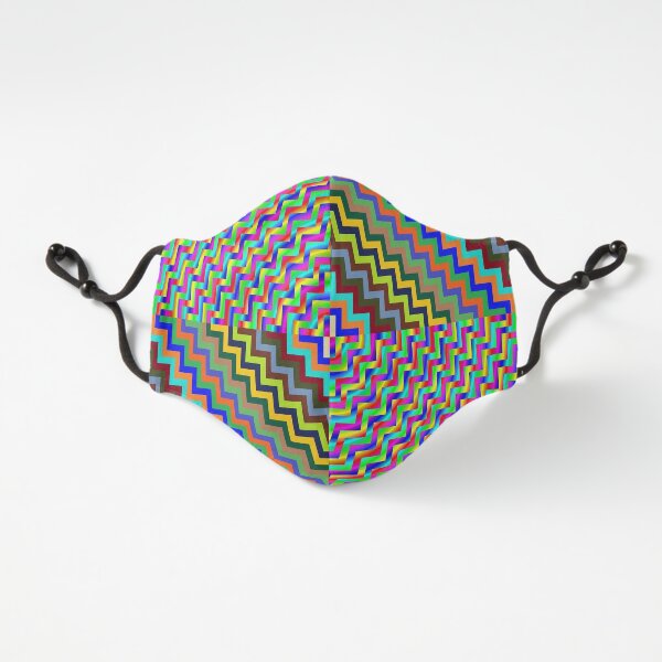 Psychedelic Hypnotic Visual Illusion Fitted 3-Layer