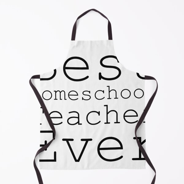Item preview, Best Homeschool Teacher Ever | Thin Black Font designed and sold by Qestar.