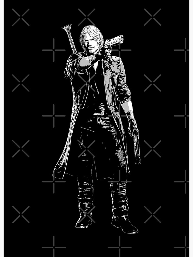 DMC - Vergil watercolor Art Board Print for Sale by Stylizing4You