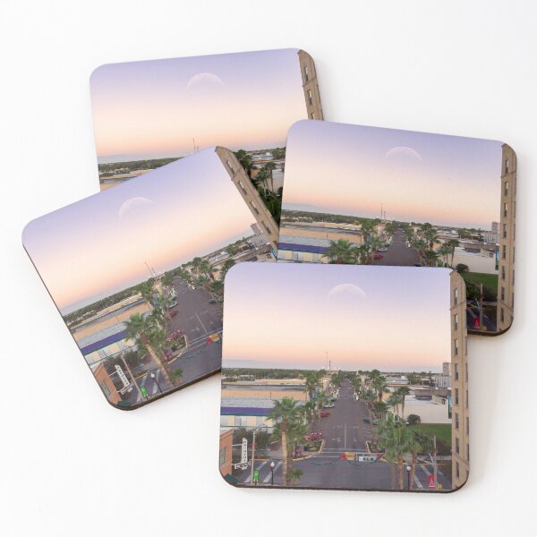 Item preview, Downtown Harlingen, Texas at sunset designed and sold by Raul Cano.