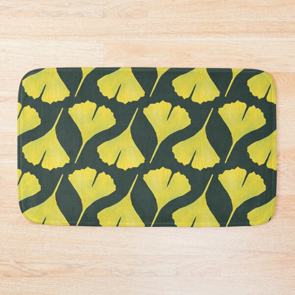 Item preview, Green Ginkgo Leaf Pattern designed and sold by Boriana Giormova.