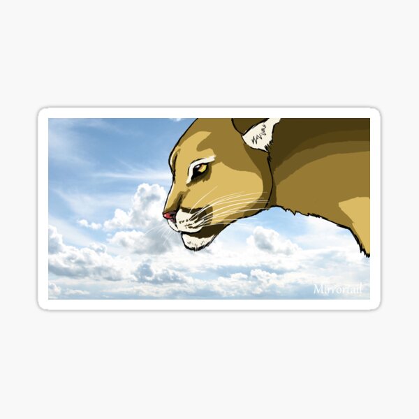 Sky Puma Sticker