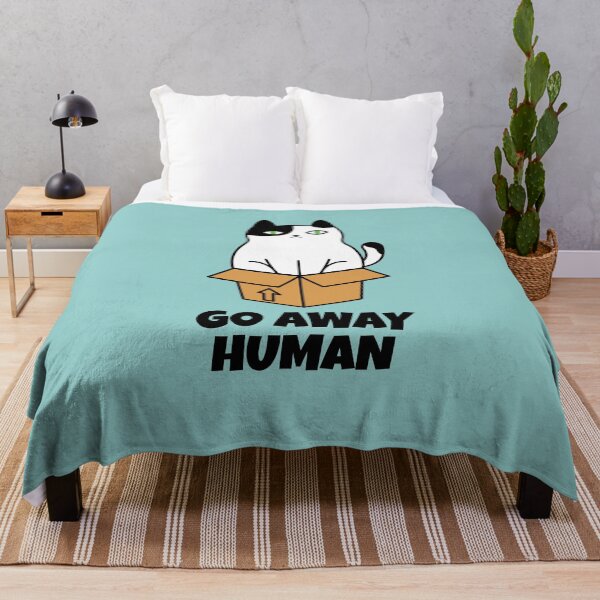 Item preview, Go Away Human designed and sold by PureGeometry.