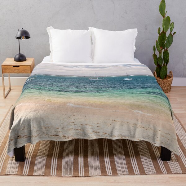 Item preview, Boats on Shoal Bay designed and sold by Catherine Reading.
