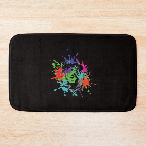 Item preview, Lion - colourful paint splatter. designed and sold by shane62.