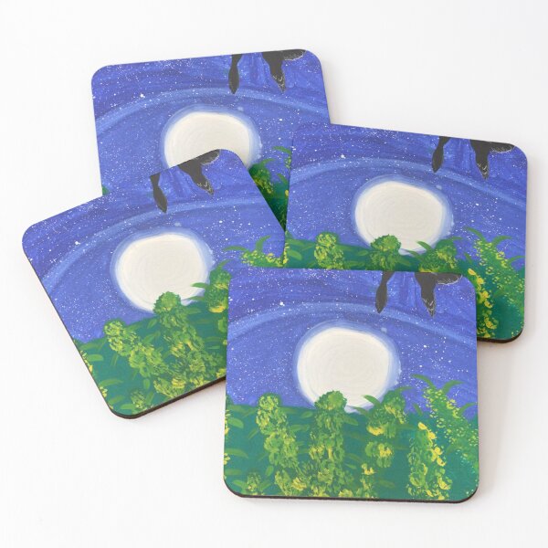 Item preview, Pretty birds by the moonlight designed and sold by Elloyd714.