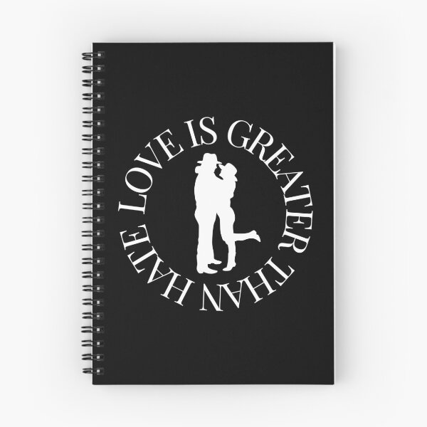 Item preview, LOVE IS GREATER THAN HATE Design designed and sold by LevelUpMerch.