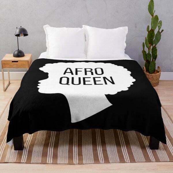 Item preview, Afro queen curly hair designed and sold by NikitaAg.