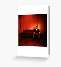 David Lynch Red Couch Greeting Card