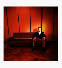 David Lynch Red Couch Photographic Print