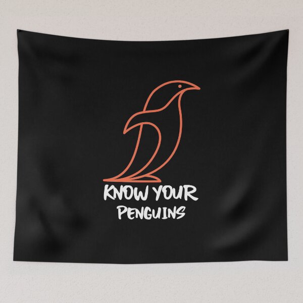 Item preview, Know Your Penguins designed and sold by greenchimp.