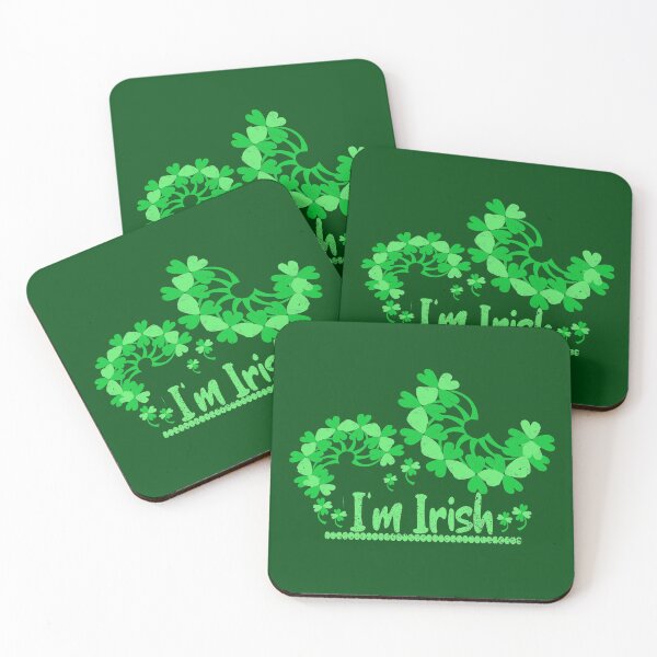 Item preview, Irish lucky charm shamrocks in green designed and sold by vibeno1.