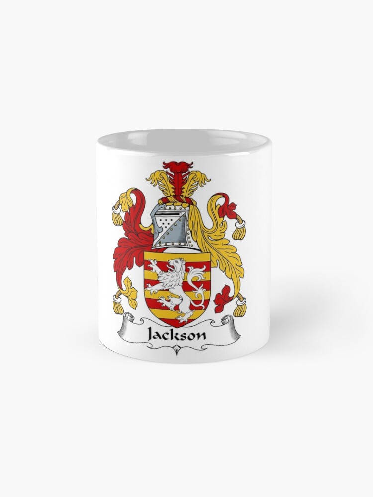 "Jackson Coat of Arms / Jackson Family Crest" Mug by ScotlandForever