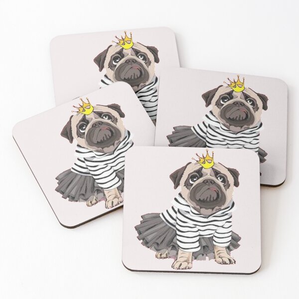 Item preview, Soy tu princesa Pug designed and sold by Haidary.