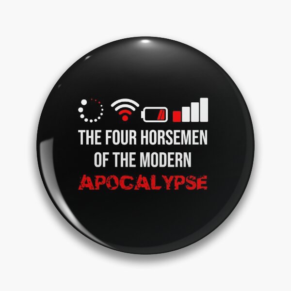Item preview, The four horseman of the modern apocalypse designed and sold by doucelune.