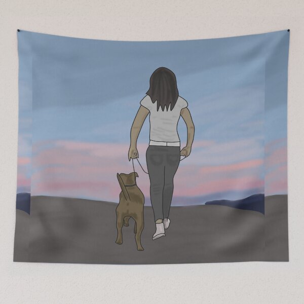 Item preview, Walking dog designed and sold by Antiope33.
