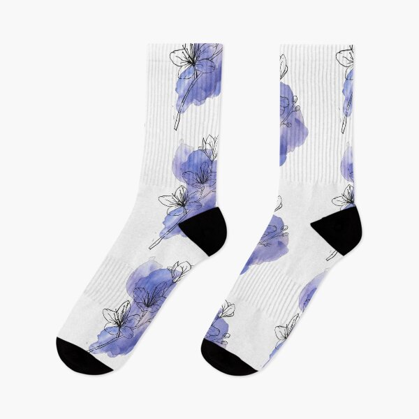 Aperçu de l'œuvre fleur aquarelle créée et vendue par Doucheka.