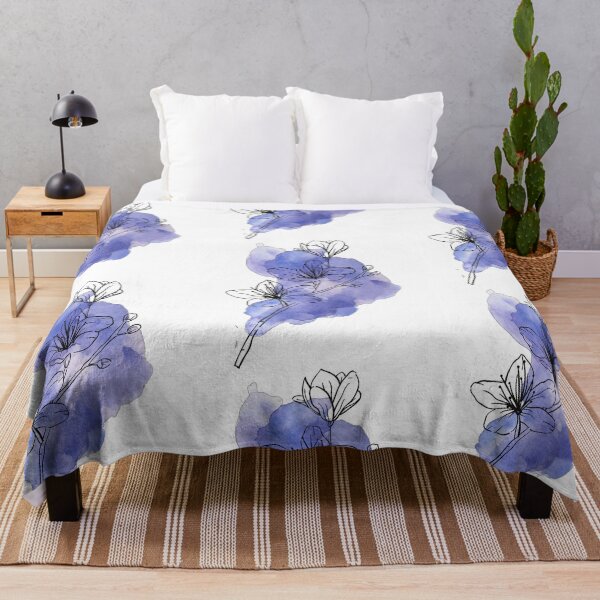 Aperçu de l'œuvre fleur aquarelle créée et vendue par Doucheka.