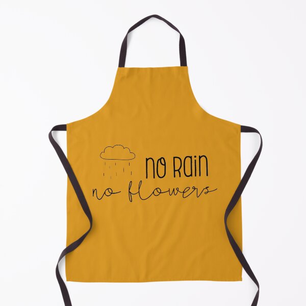 Item preview, No Rain No Flowers, Inspirational/Motivational Quotes designed and sold by The Mindset Merch.