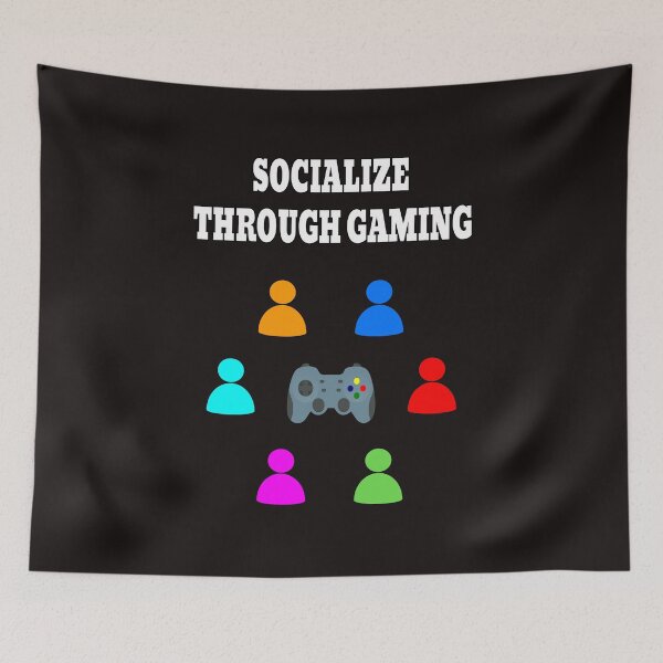 Item preview, Socialize Through Gaming designed and sold by ProBatavian.