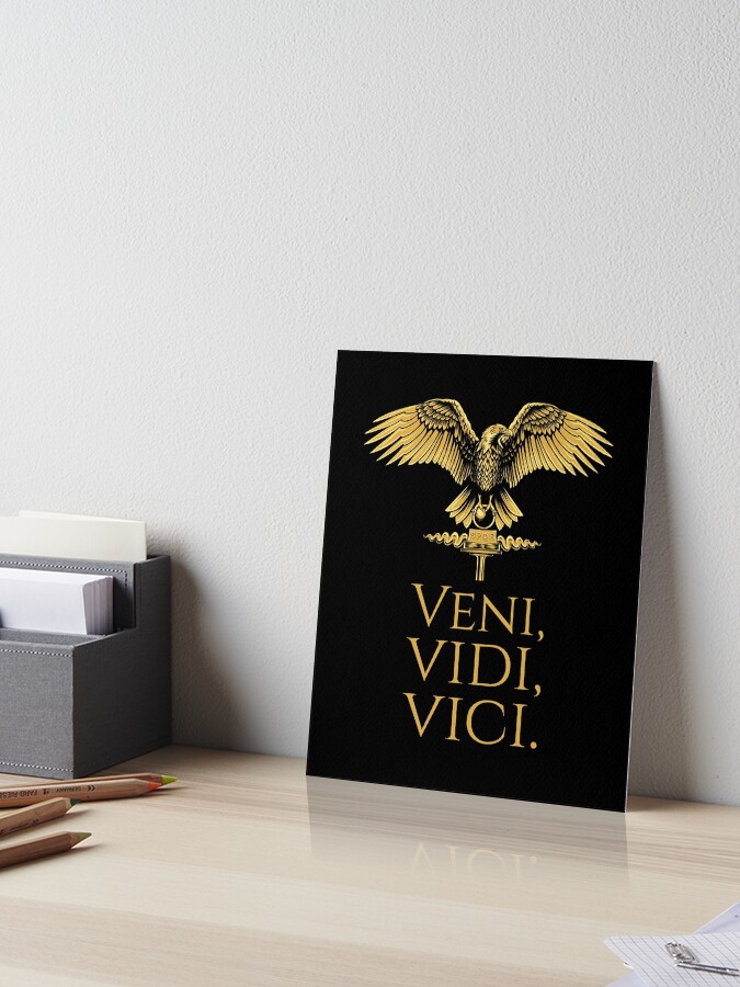 VENI VIDI VICI ROMAN EMPIRE | Photographic Print