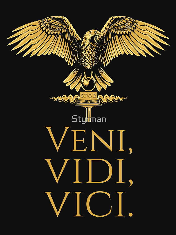 VENI VIDI VICI ROMAN EMPIRE | Sticker