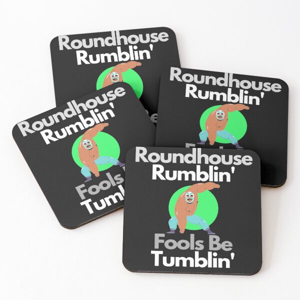 Item preview, Roundhouse Rumblin Fools Be Tumblin designed and sold by LeonardoBotha.