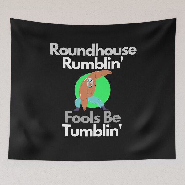 Item preview, Roundhouse Rumblin Fools Be Tumblin designed and sold by LeonardoBotha.