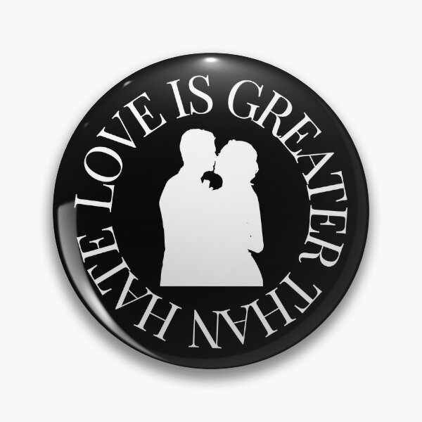 Item preview, LOVE IS GREATER THAN HATE Design designed and sold by LevelUpMerch.