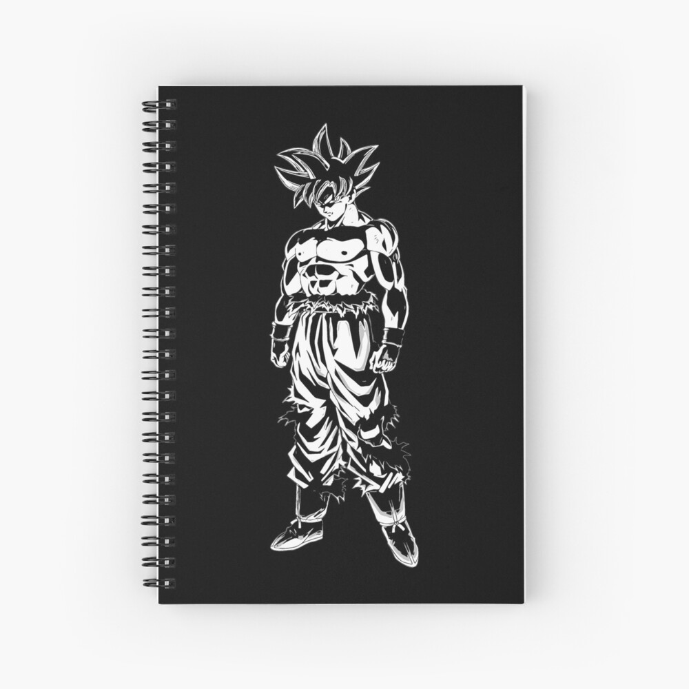 Goku artwork! Spiral Notebook for Sale by requiem147978