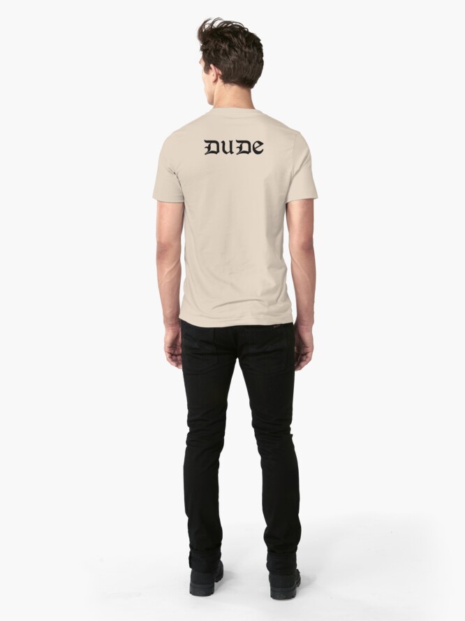 Dude Sweet Where S My Car Tattoo Shirt T Shirt By Fandemonium   Ra,unisex Tshirt,x1000,e5d6c5 F62bbf65ee,back C,10,44,666,888 Bg,f8f8f8.u5 